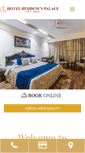 Mobile Screenshot of hotelresidencypalace.com